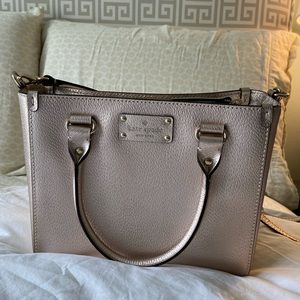 Kate Spade Metallic Pink Purse